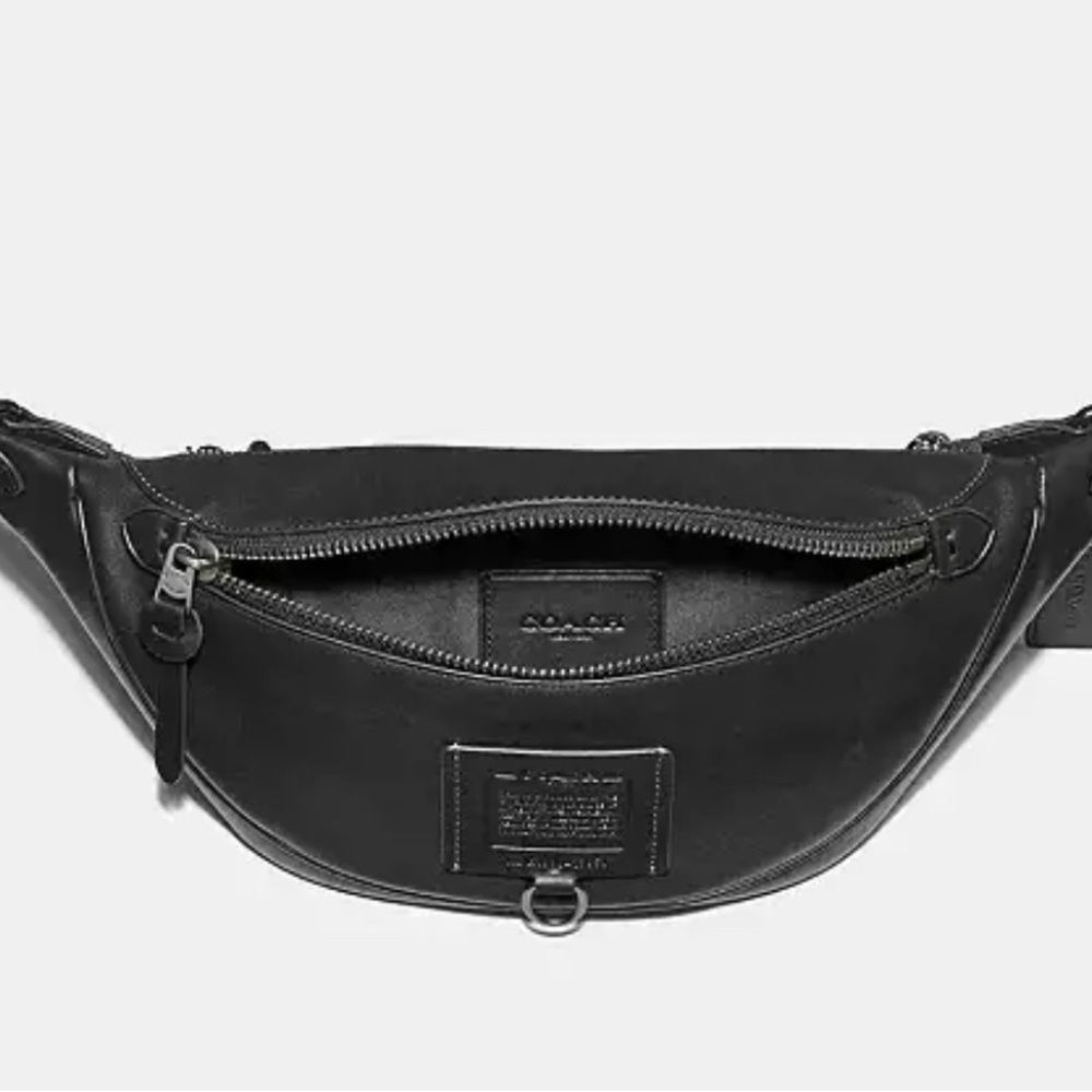 ❤️Coach NWOT Black 37592 Rivington Belt Bag. - Picture 6 of 14